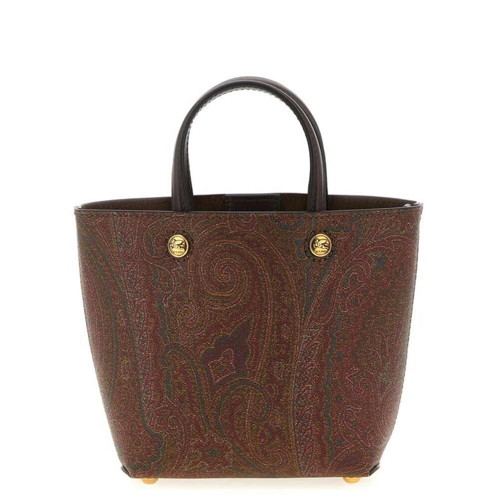 Etro Multicolor Cotton Tote Women's Bag
